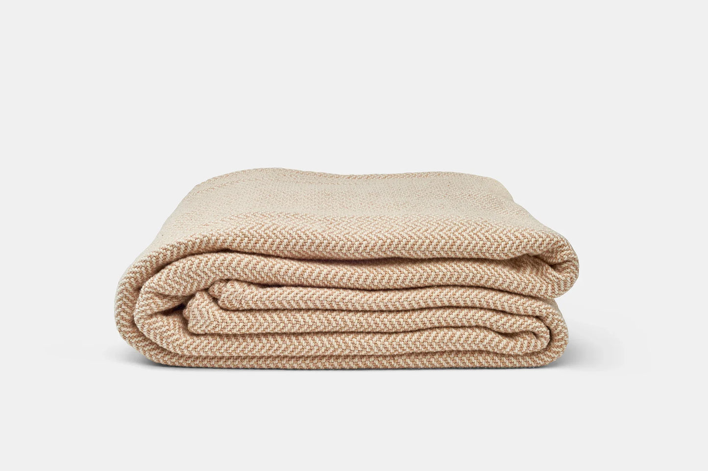 Herringbone Weave Cotton Blanket - Homeland Harvest