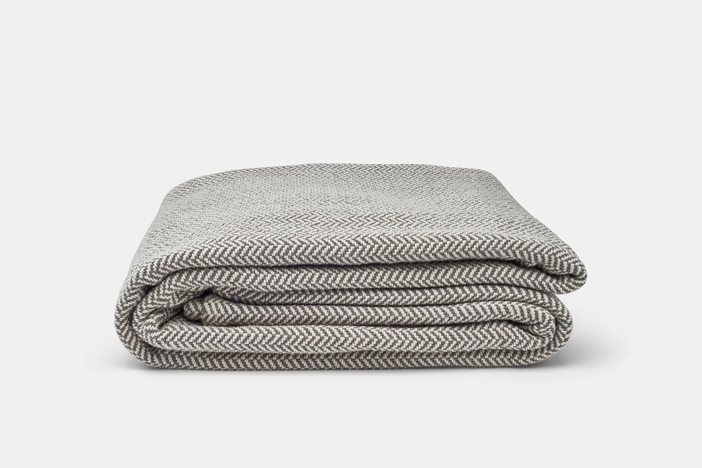 Herringbone Weave Cotton Blanket - Homeland Harvest