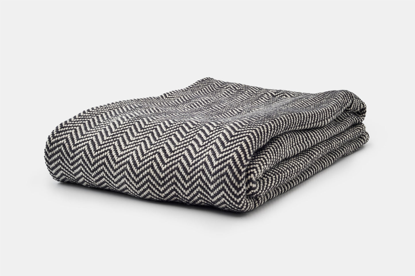 Chevron Pattern Soft Wool Throw Size Blanket - Homeland Harvest