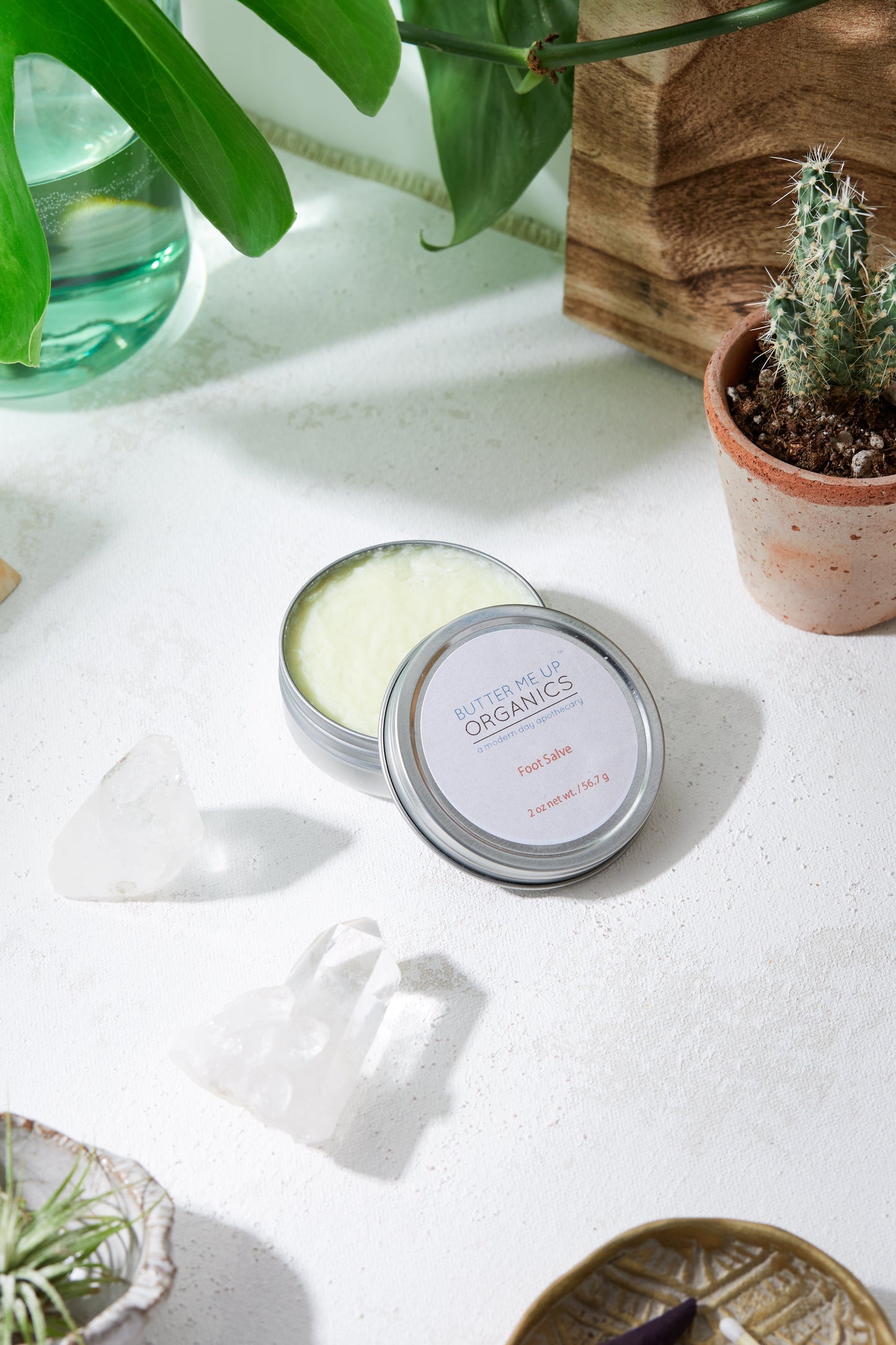 Foot Salve/ Dry Cracked Feet / Heel Salve / Foot Butter - Homeland Harvest