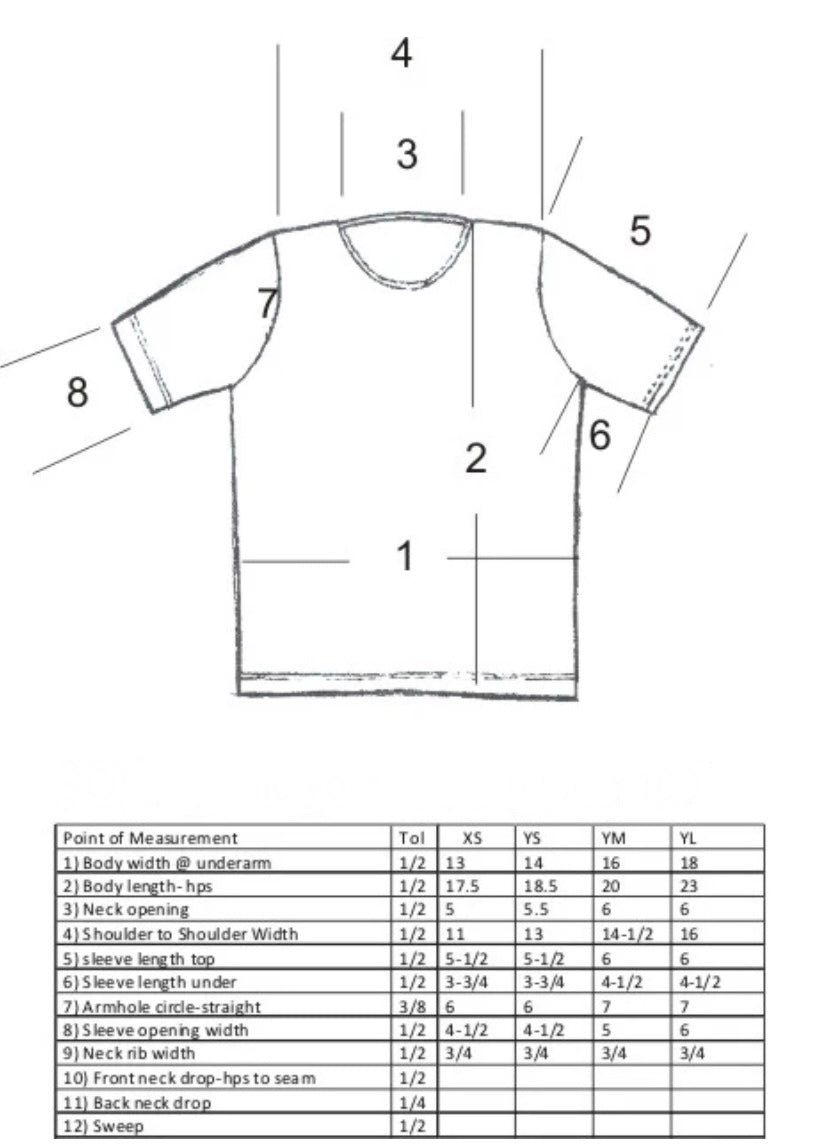 Organic Cotton Short Sleeve Kids T-Shirt-Undyed - Homeland Harvest