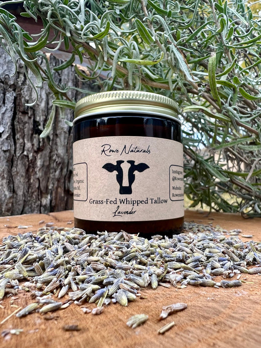 100% Grass-Fed Lavender Whipped Tallow - Homeland Harvest