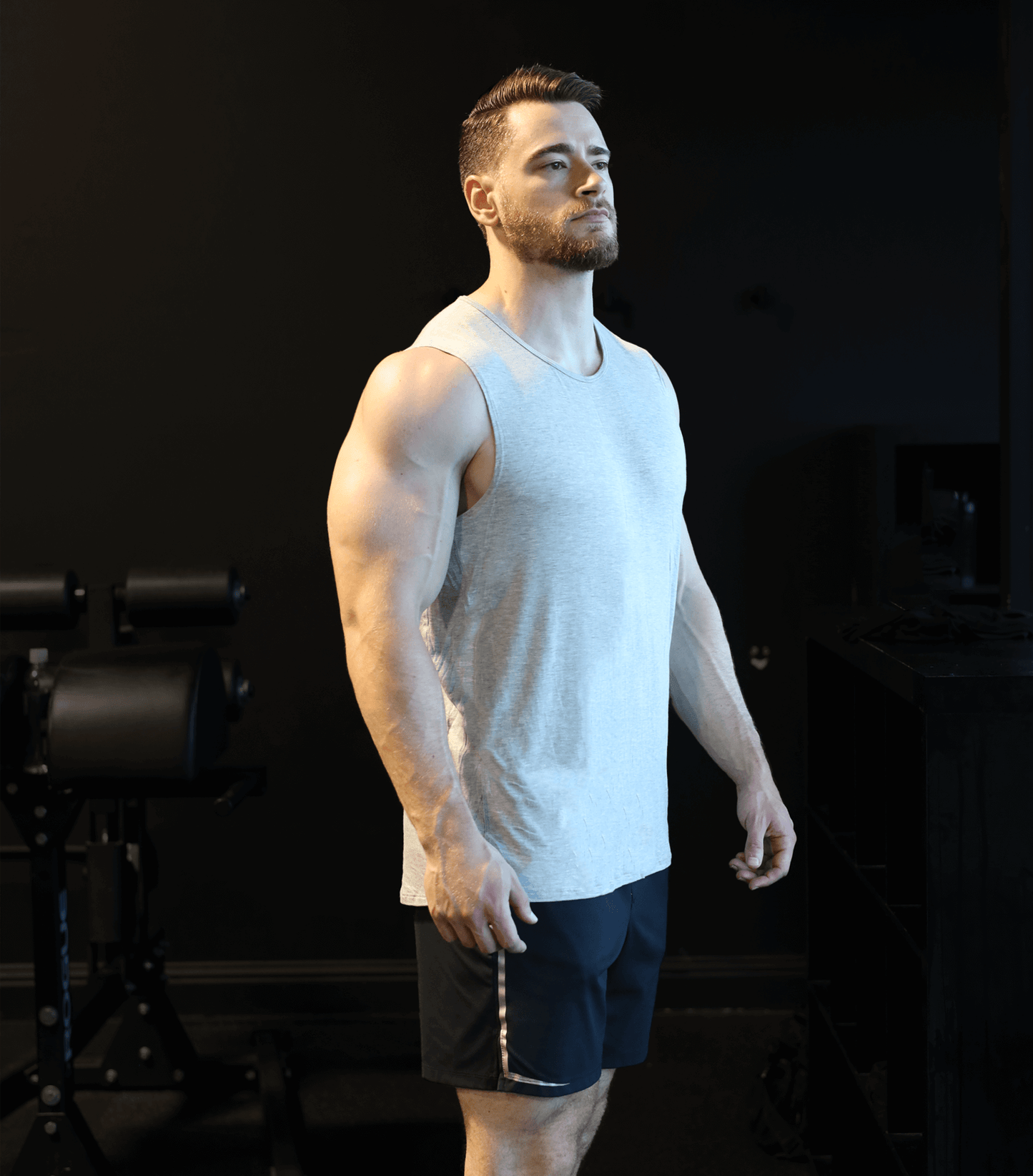 Bamboo Aerotech Tank - Black - Homeland Harvest