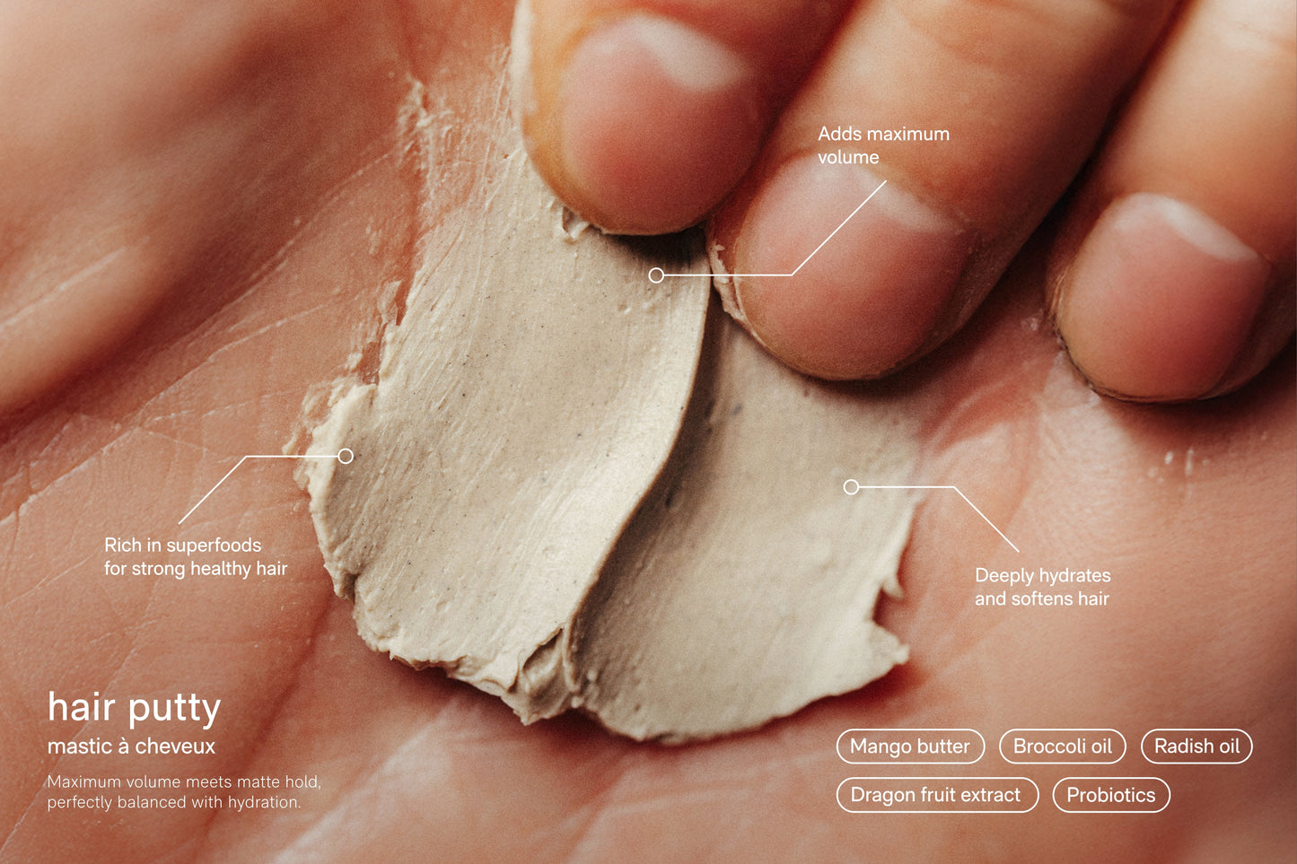 hair putty - Homeland Harvest