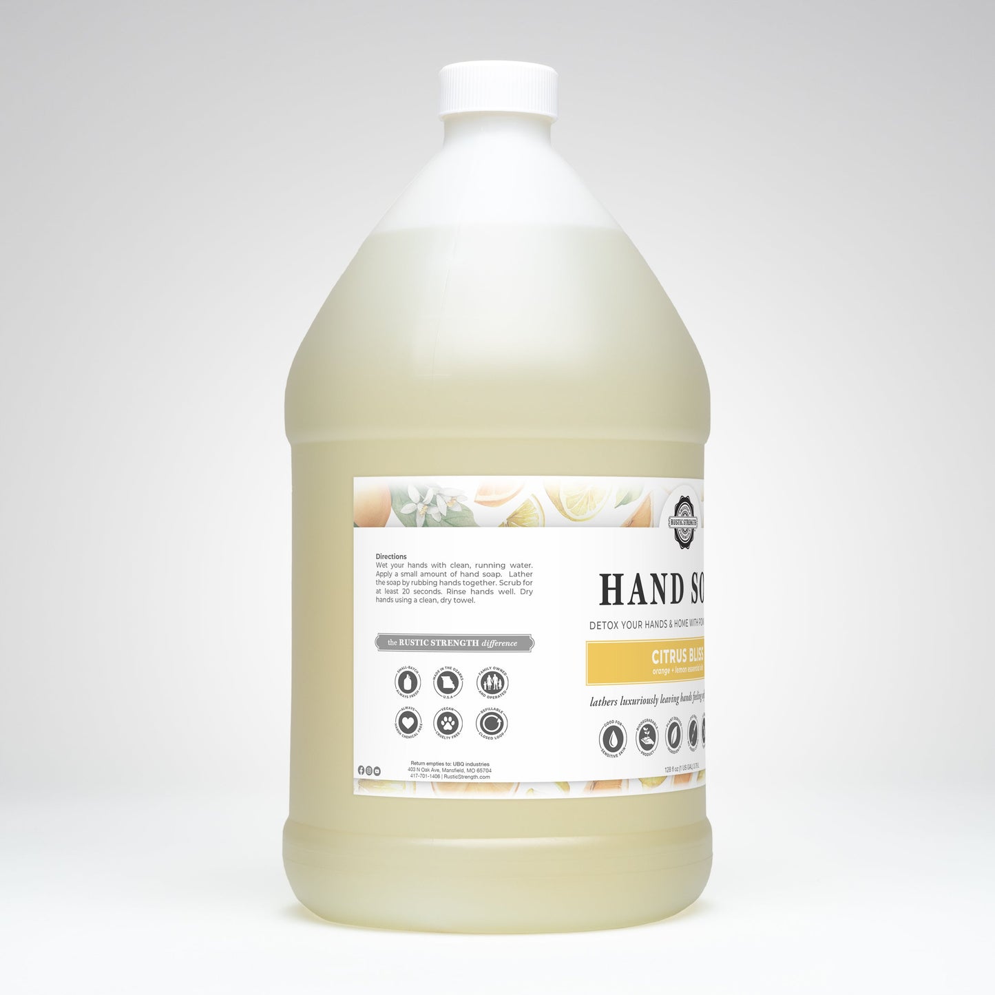 Hand Soap | Citrus Bliss - Homeland Harvest