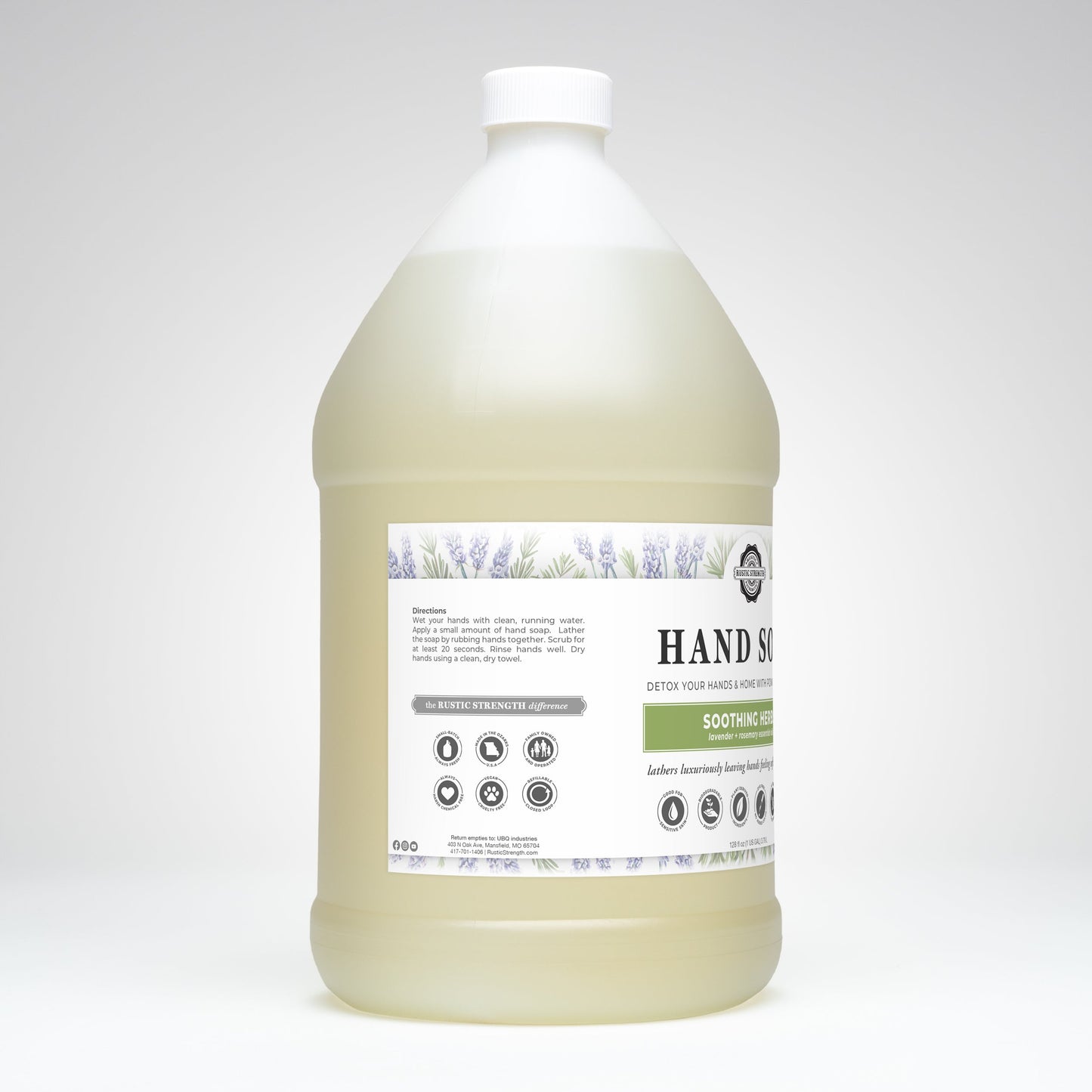 Hand Soap | Soothing Herbs - Homeland Harvest