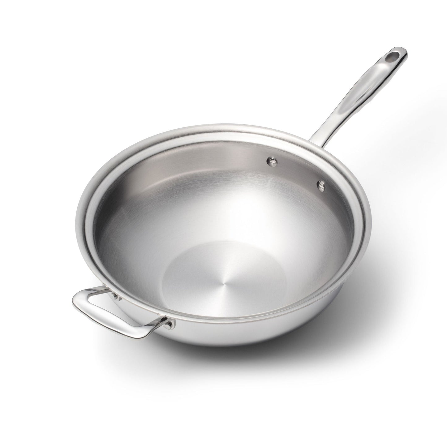 5 Quart Stainless-Steel Wok - Homeland Harvest