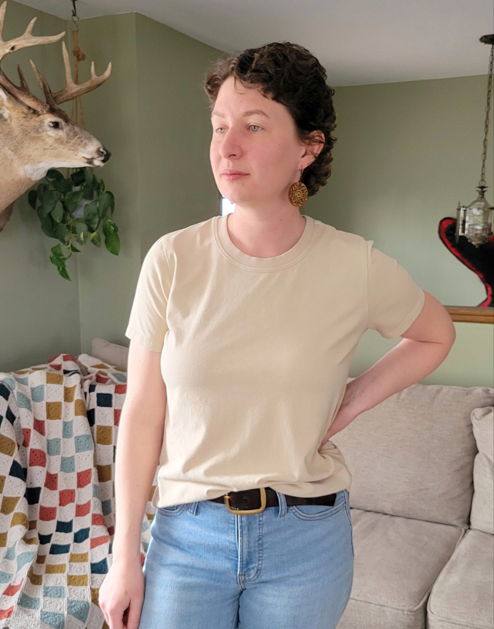 Womens Boxy Tee - Homeland Harvest