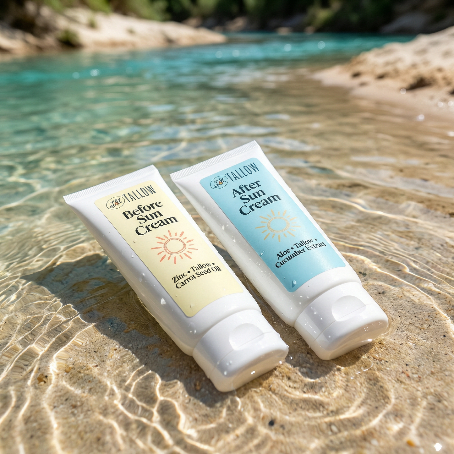 Tallow Sun Care Duo - Before & After Sun Cream