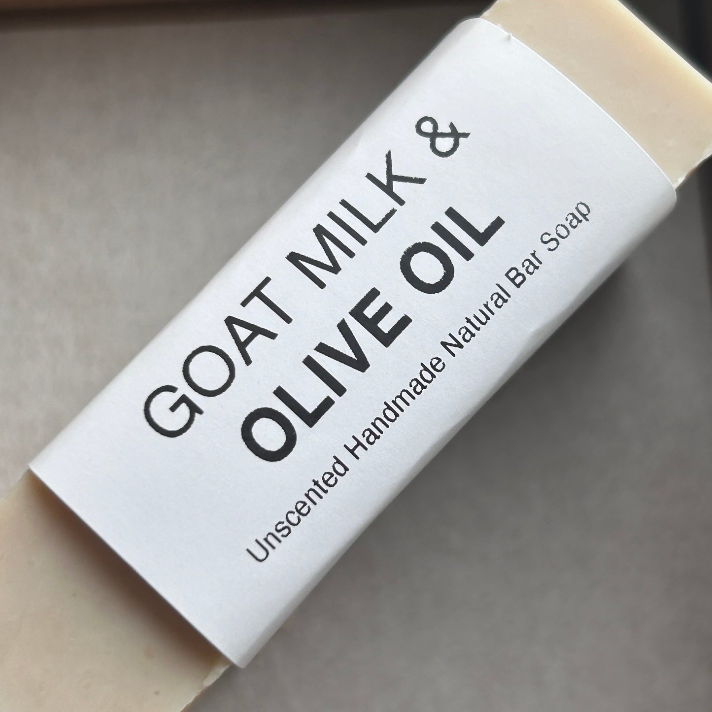 Goat Milk & Olive Oil Bar Soap, Unscented - Homeland Harvest