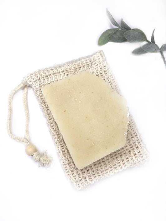 Natural Sisal Soap Saver and Exfoliating Pouch - Homeland Harvest