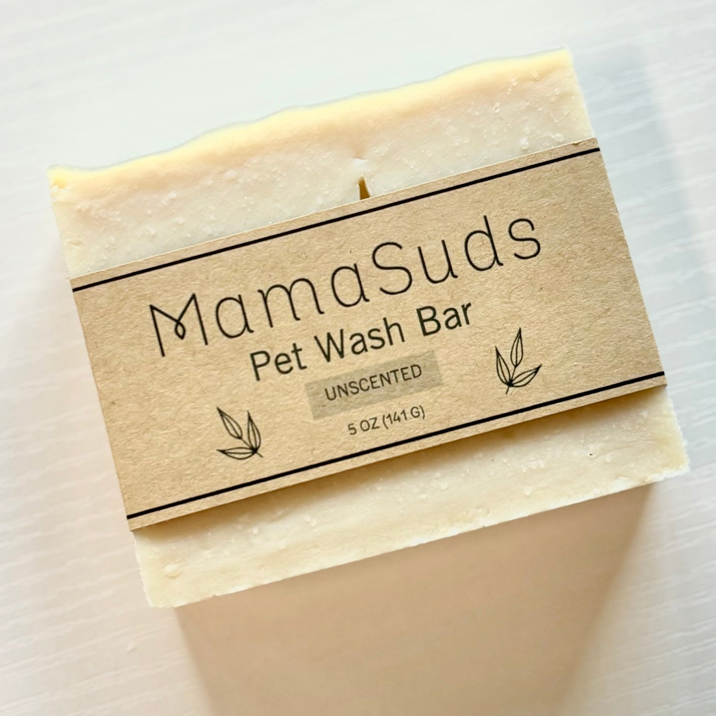 Pet Wash Bar Unscented - Homeland Harvest
