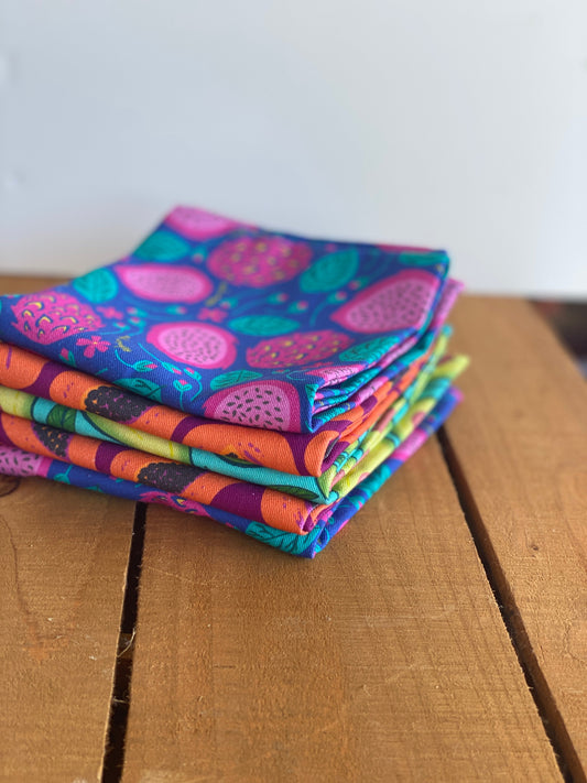 Dragonfruit Kitchen Towel Set of 2 100% Cotton - Homeland Harvest