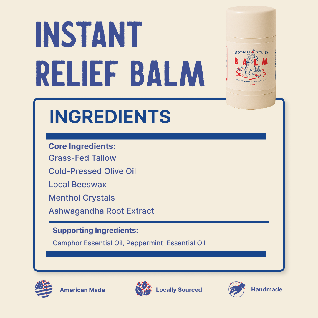 Instant Relief Balm - 2.5 oz