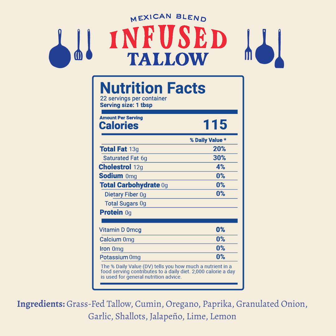 Cooking Tallow - 21 oz