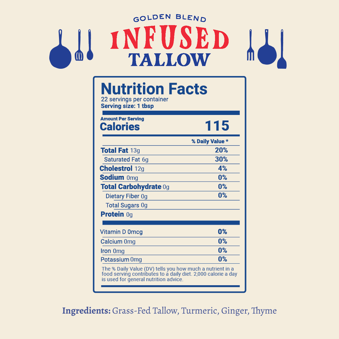 Cooking Tallow - 21 oz