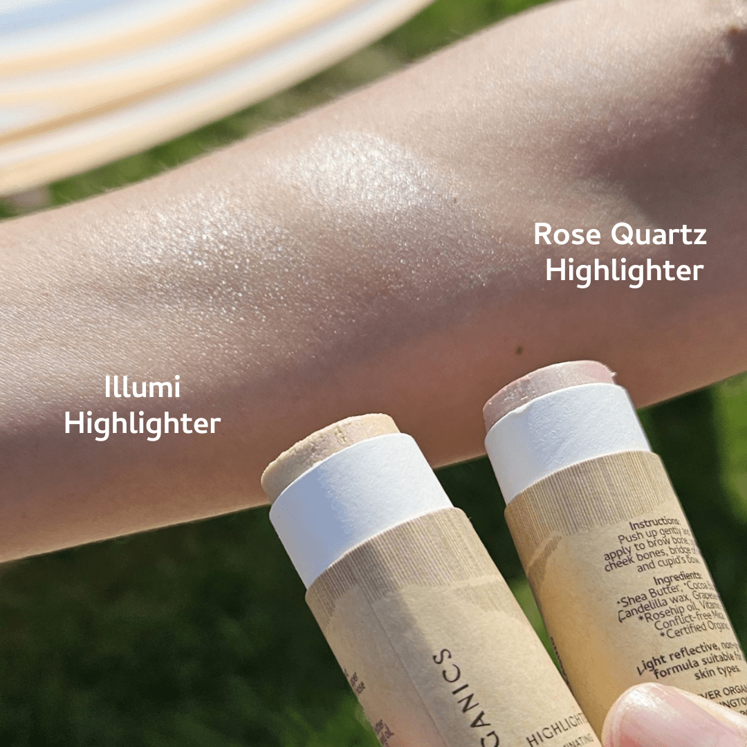 Rose Quartz Cream Vegan Highlighter Stick