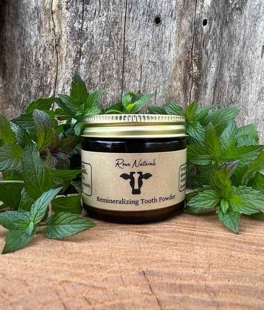 Remineralizing Tooth Powder (2 oz) - Homeland Harvest