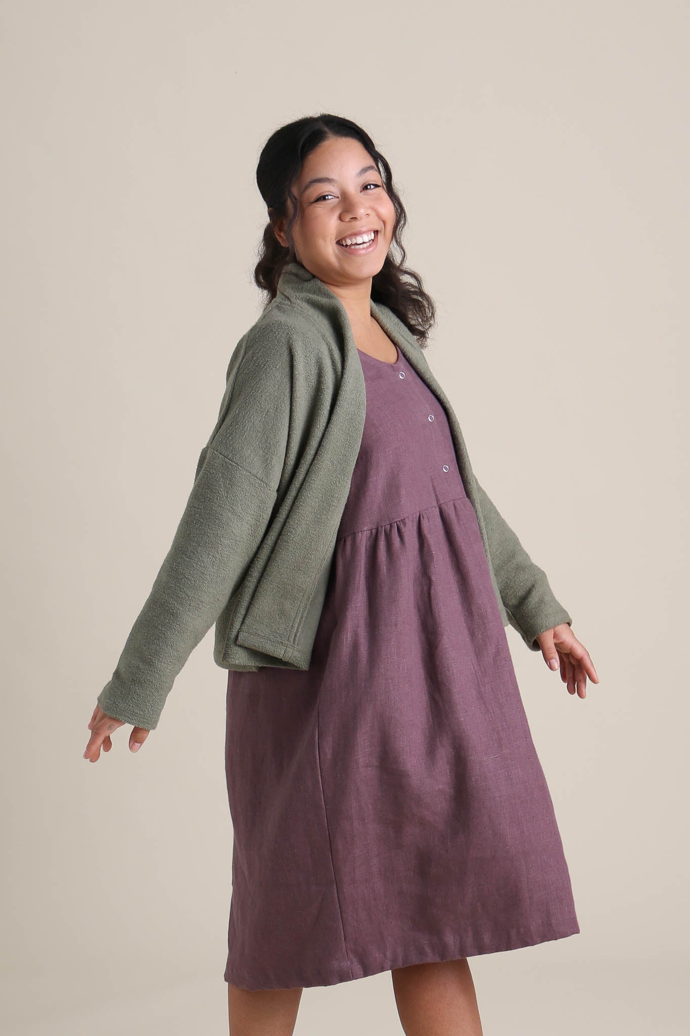Drifter Cardigan (Updated) in Saguaro