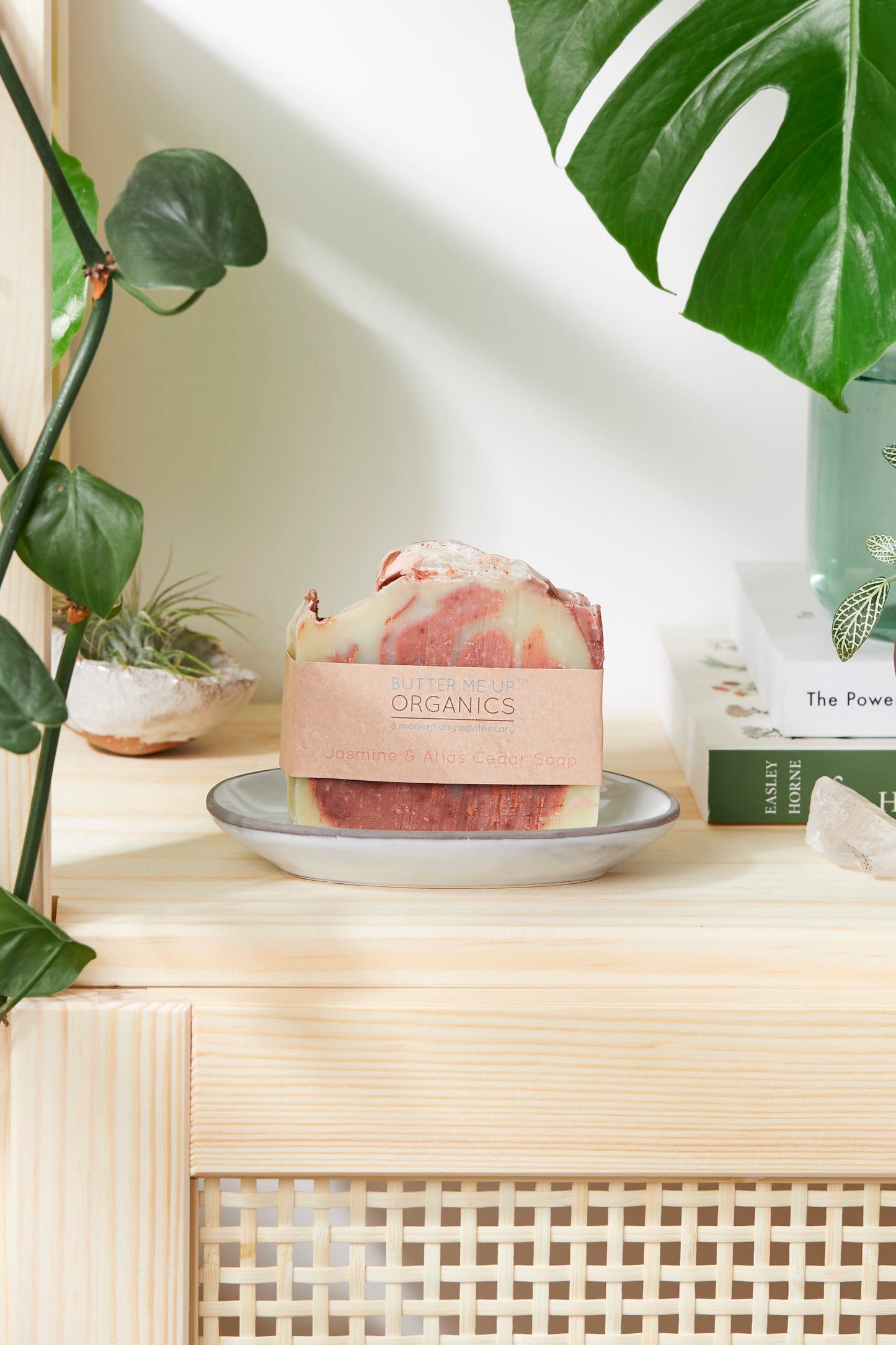 Jasmine, Atlas Cedar, & Pine Organic Soap Essential Oils - Homeland Harvest