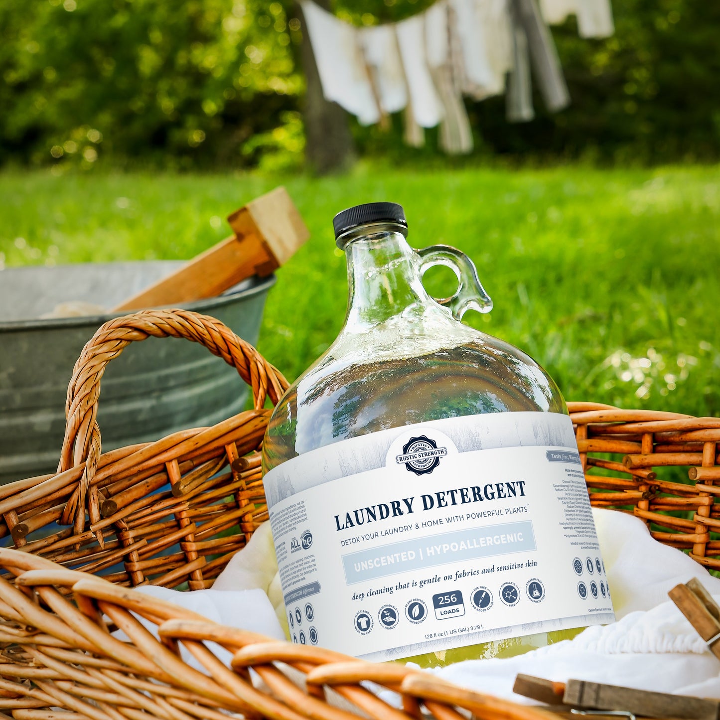 Laundry Detergent | Unscented - Homeland Harvest