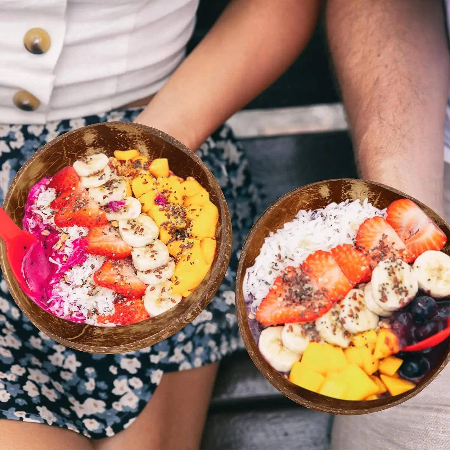 Jumbo Coconut Bowls - Homeland Harvest