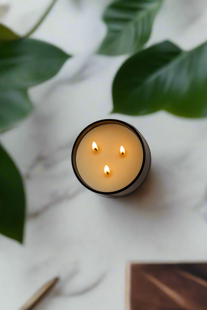 Lavender + Cedar - Signature 3-Wick Candle - Homeland Harvest