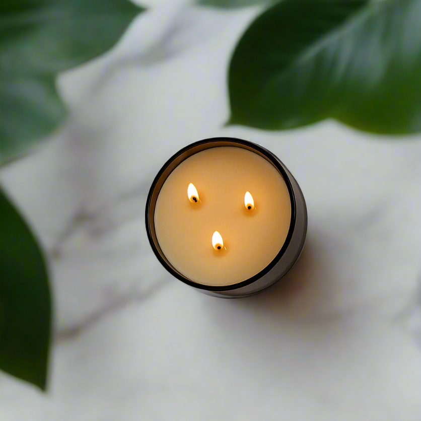 Rosemary + Lemon - Signature 3-Wick Candle - Homeland Harvest