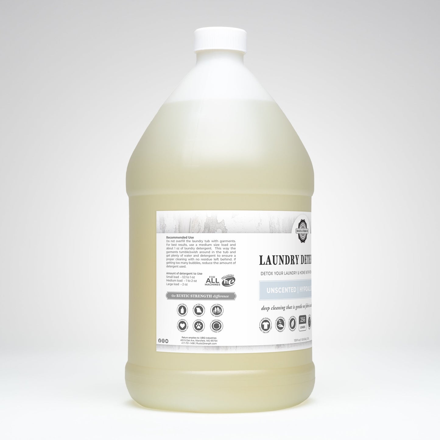 Laundry Detergent | Unscented - Homeland Harvest