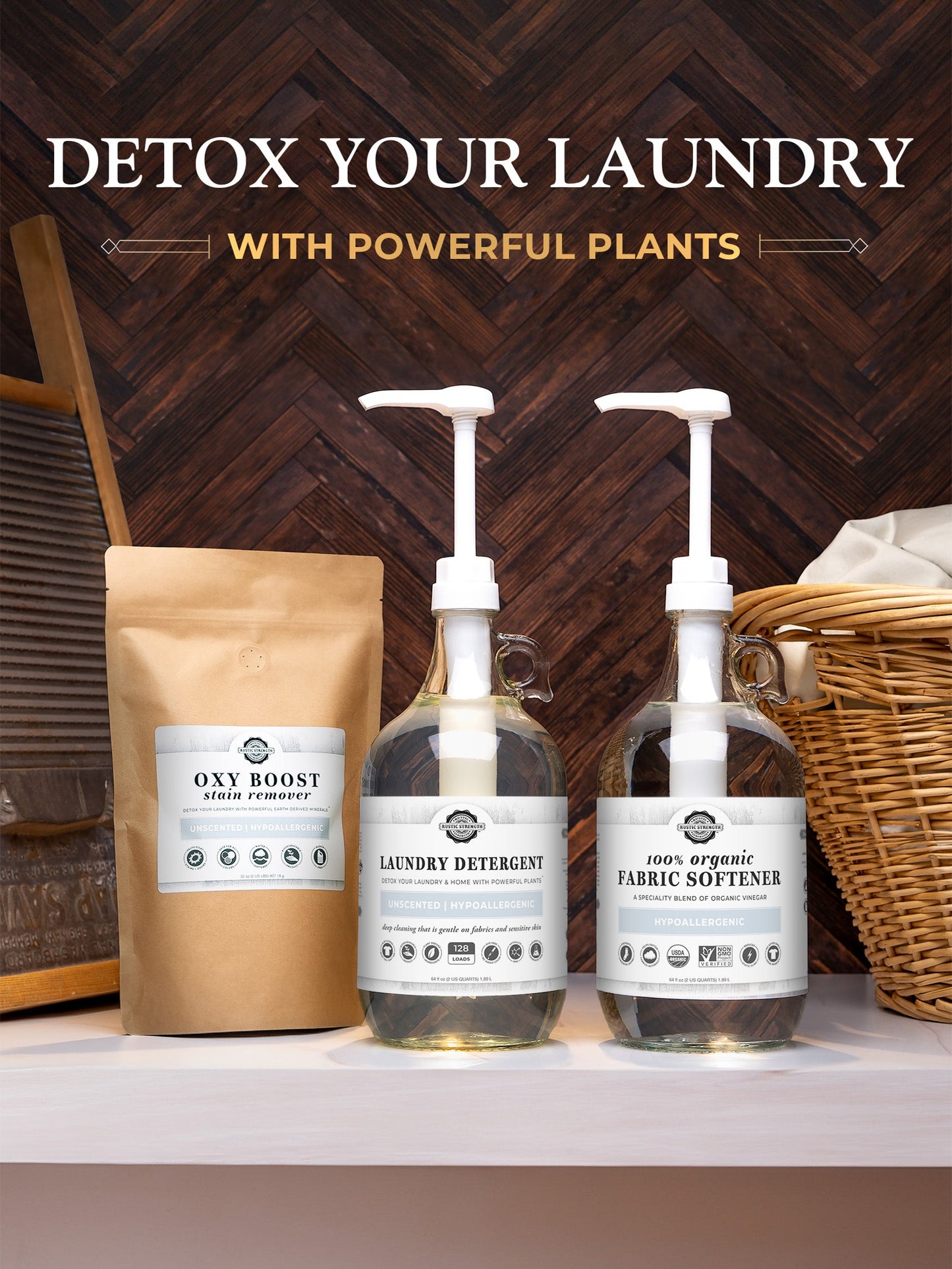 Laundry Detergent | Unscented - Homeland Harvest