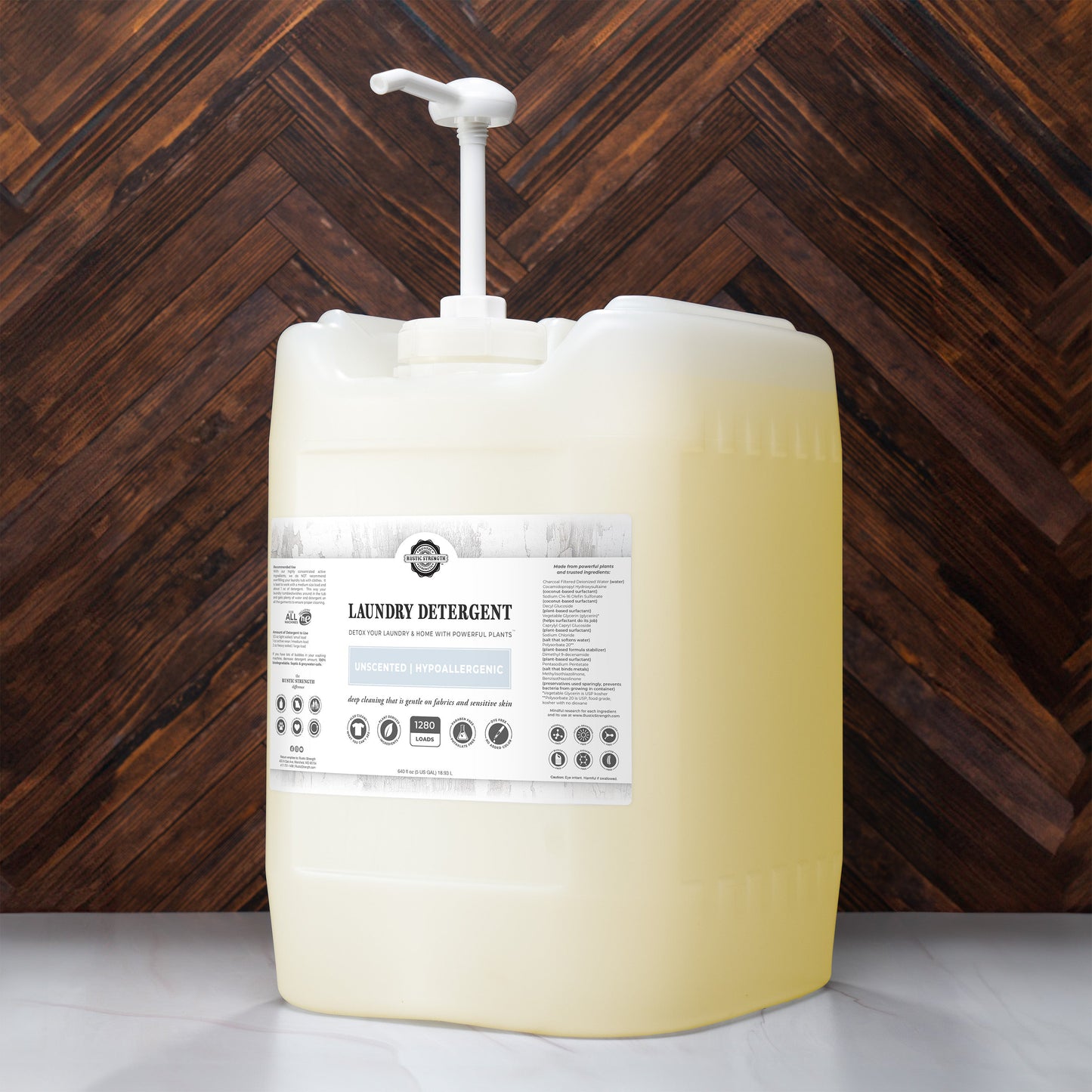 Laundry Detergent | Unscented - Homeland Harvest