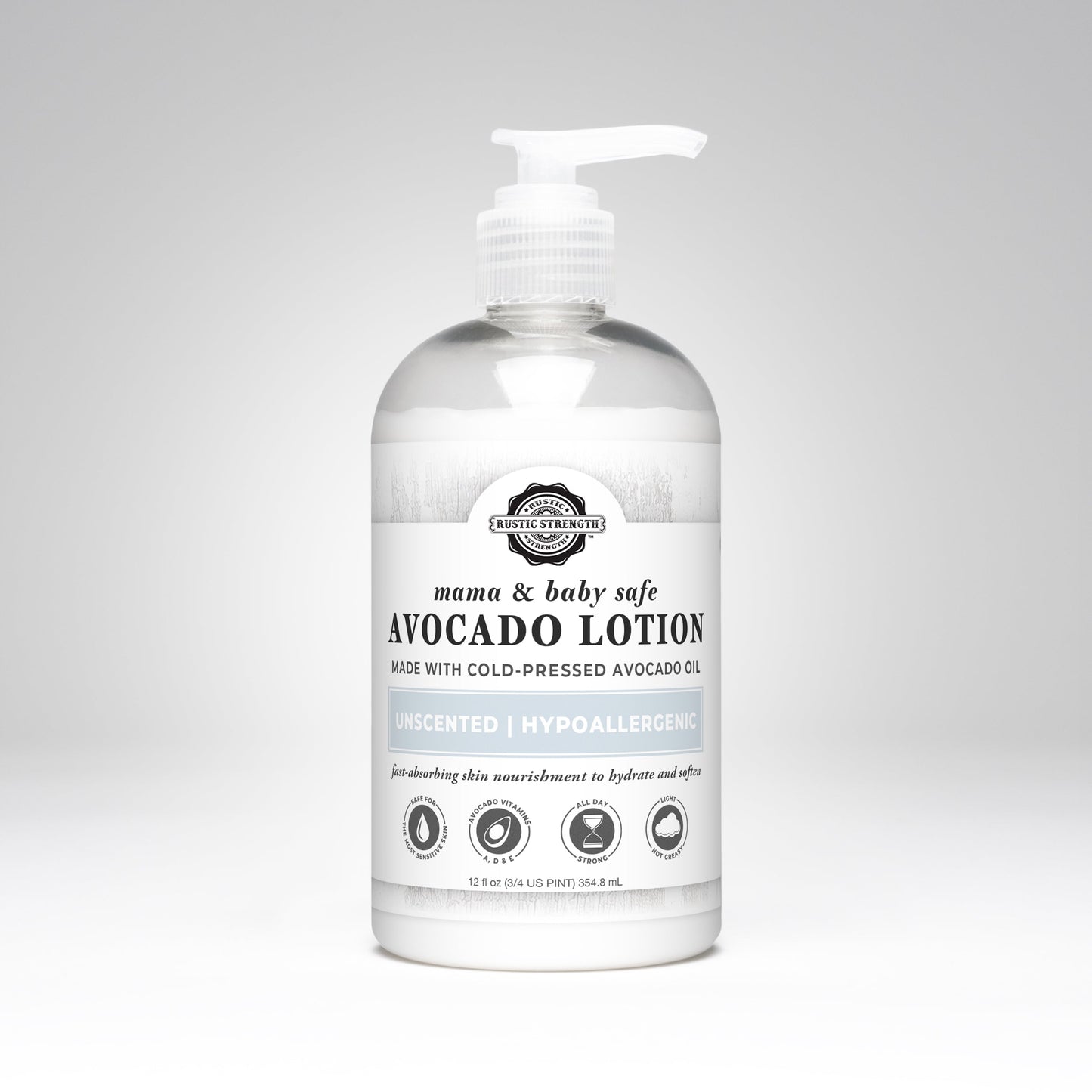 Avocado Lotion | Mama + Baby Safe - Homeland Harvest