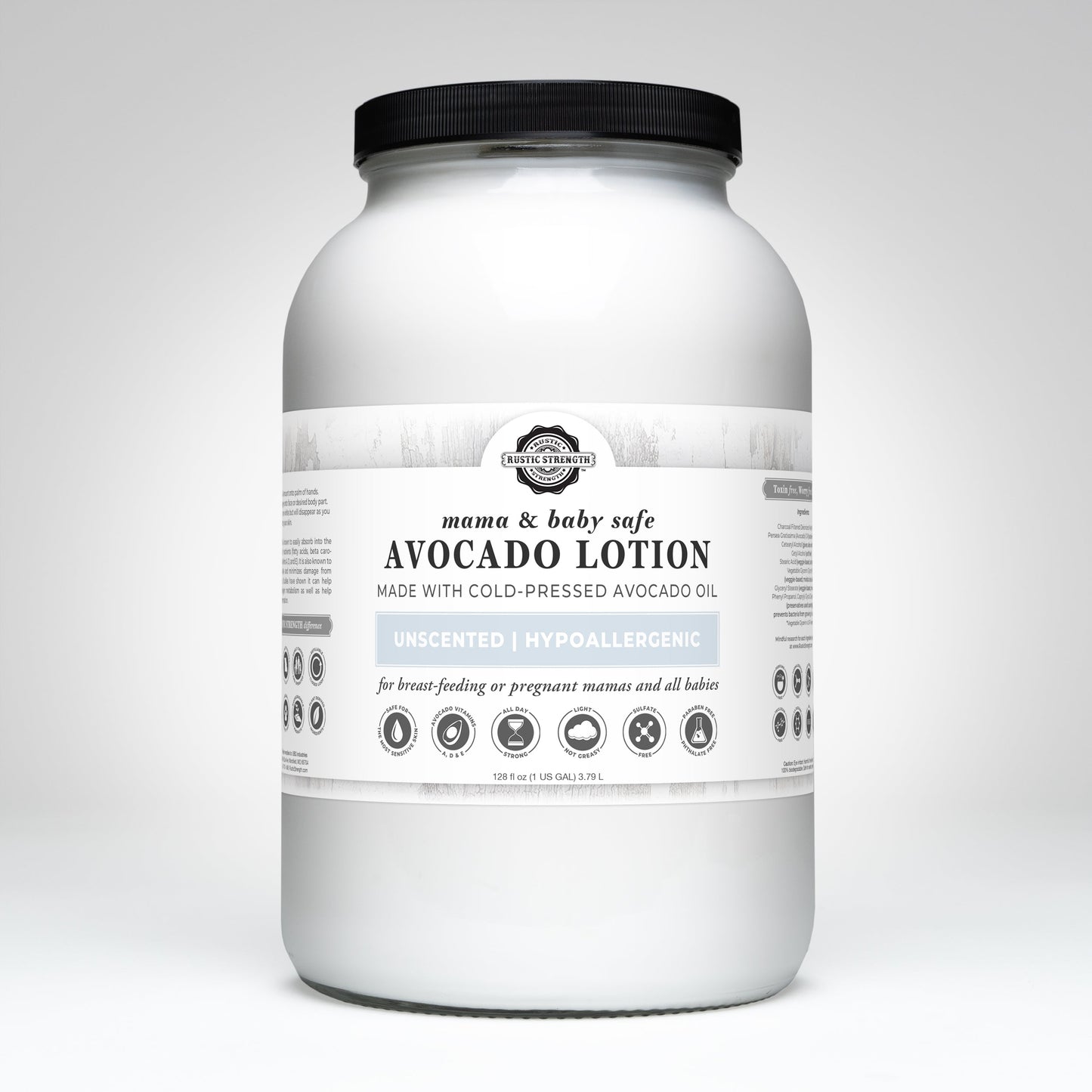 Avocado Lotion | Mama + Baby Safe - Homeland Harvest
