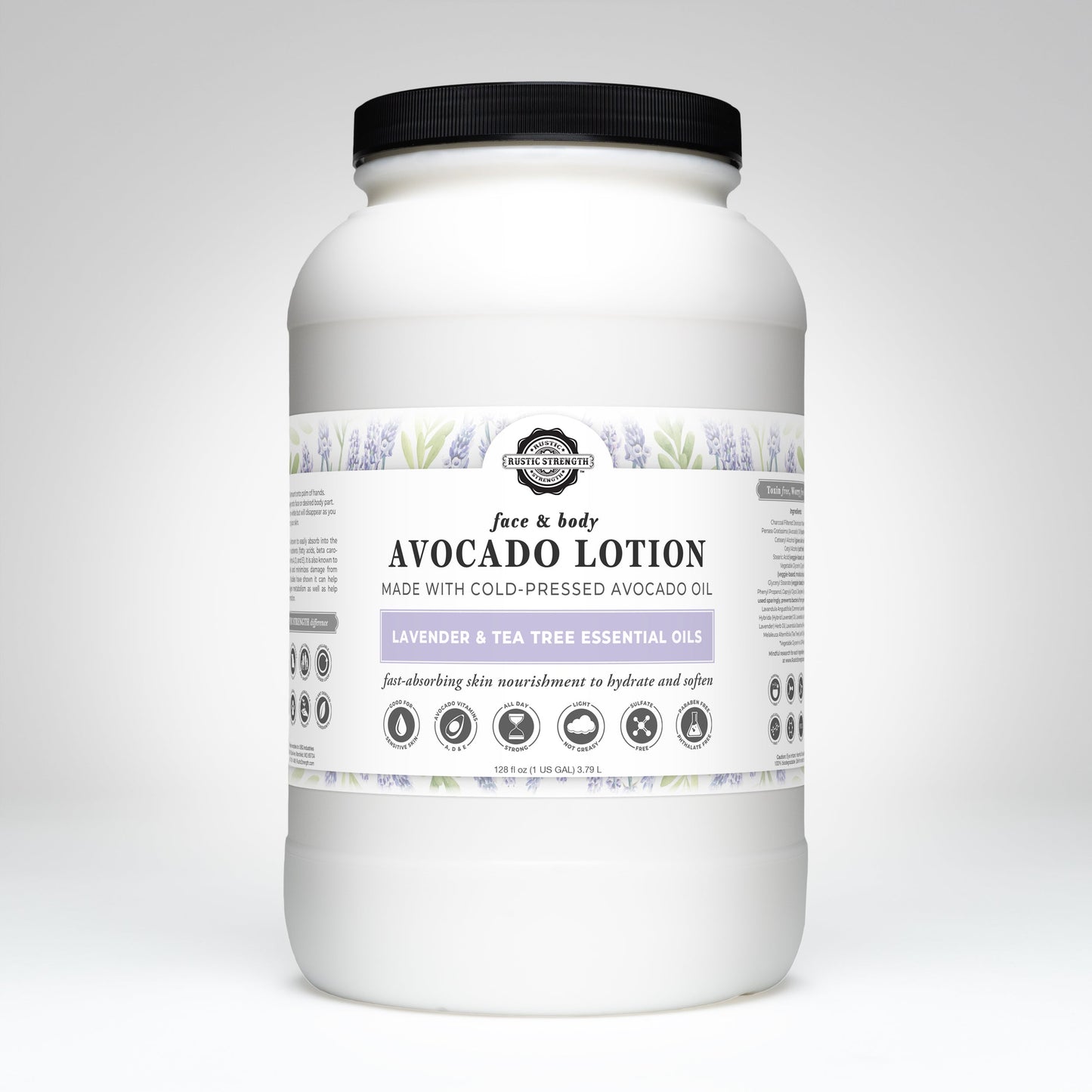 Avocado Lotion | Lavender & Tea Tree - Homeland Harvest