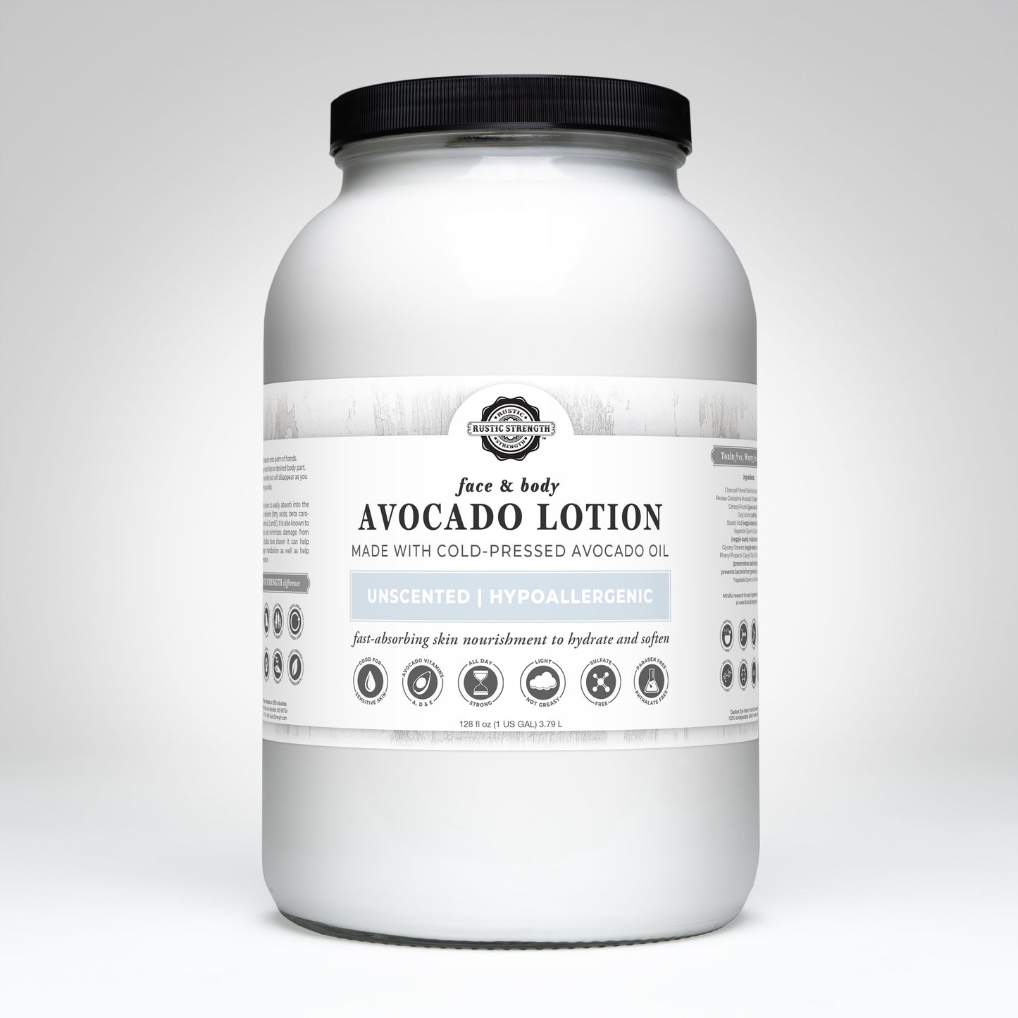 Avocado Lotion | Unscented - Homeland Harvest