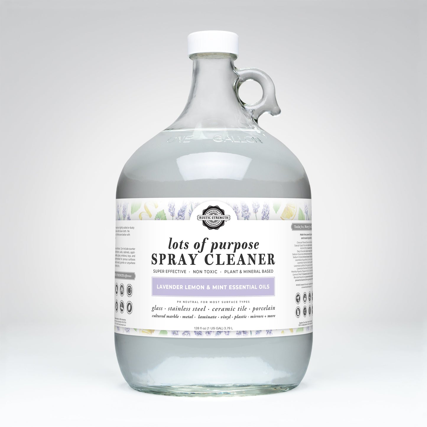 Lots of Purpose Spray Cleaner | Lavender, Lemon & Mint - Homeland Harvest
