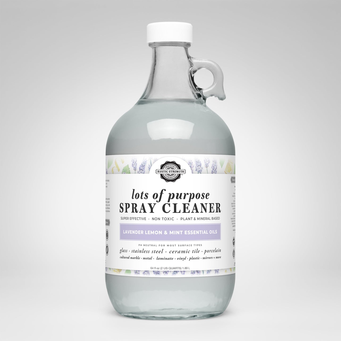 Lots of Purpose Spray Cleaner | Lavender, Lemon & Mint - Homeland Harvest