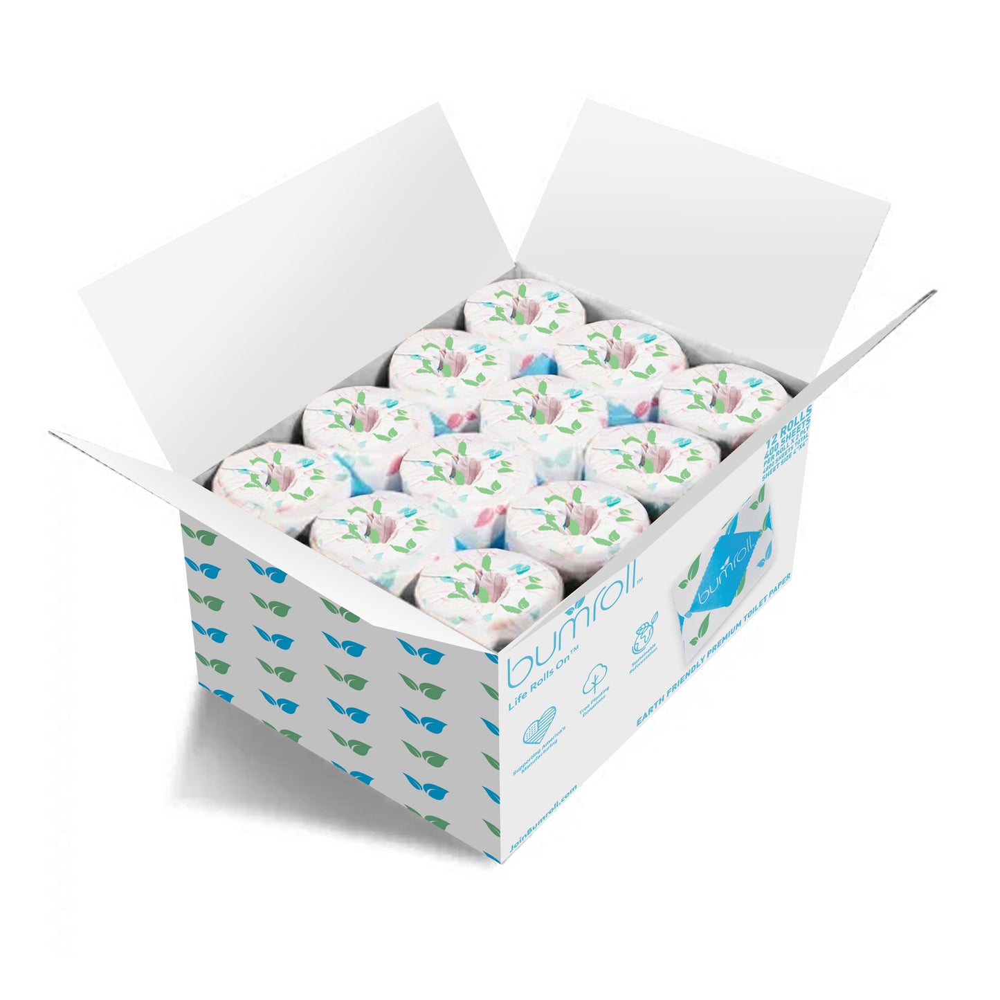 Bumroll, Proudly Made in USA, Premium Toilet Paper & Paper Towels, Plants Trees In The USA - Homeland Harvest
