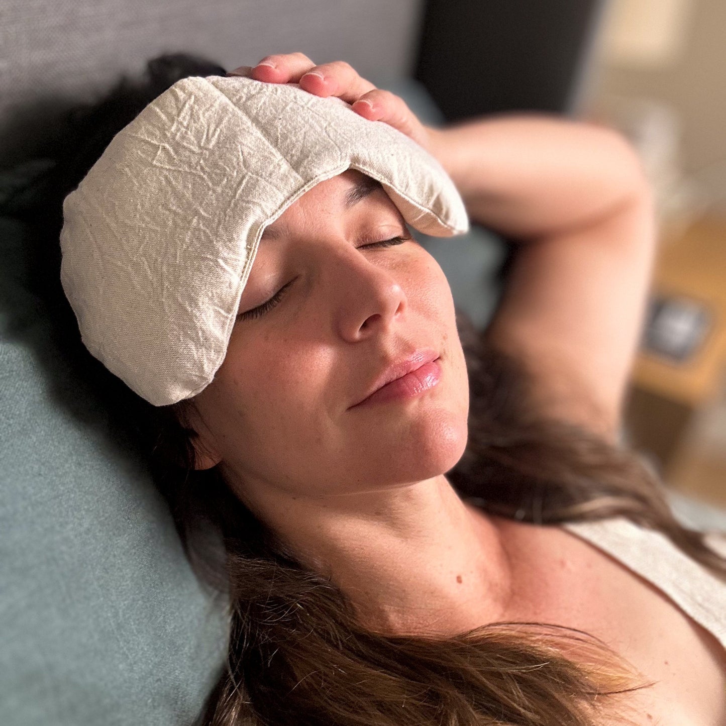 Eye Mask + Neck Wrap Bundle - Natural - Homeland Harvest