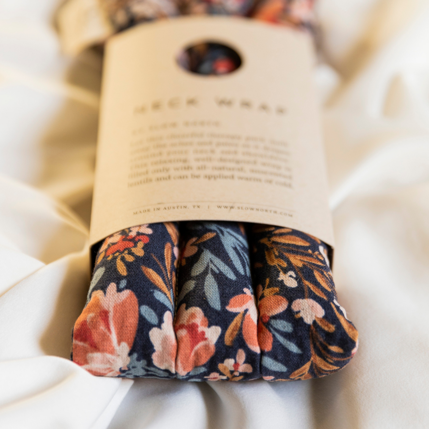 Neck Wrap - Pom Blossom - Homeland Harvest
