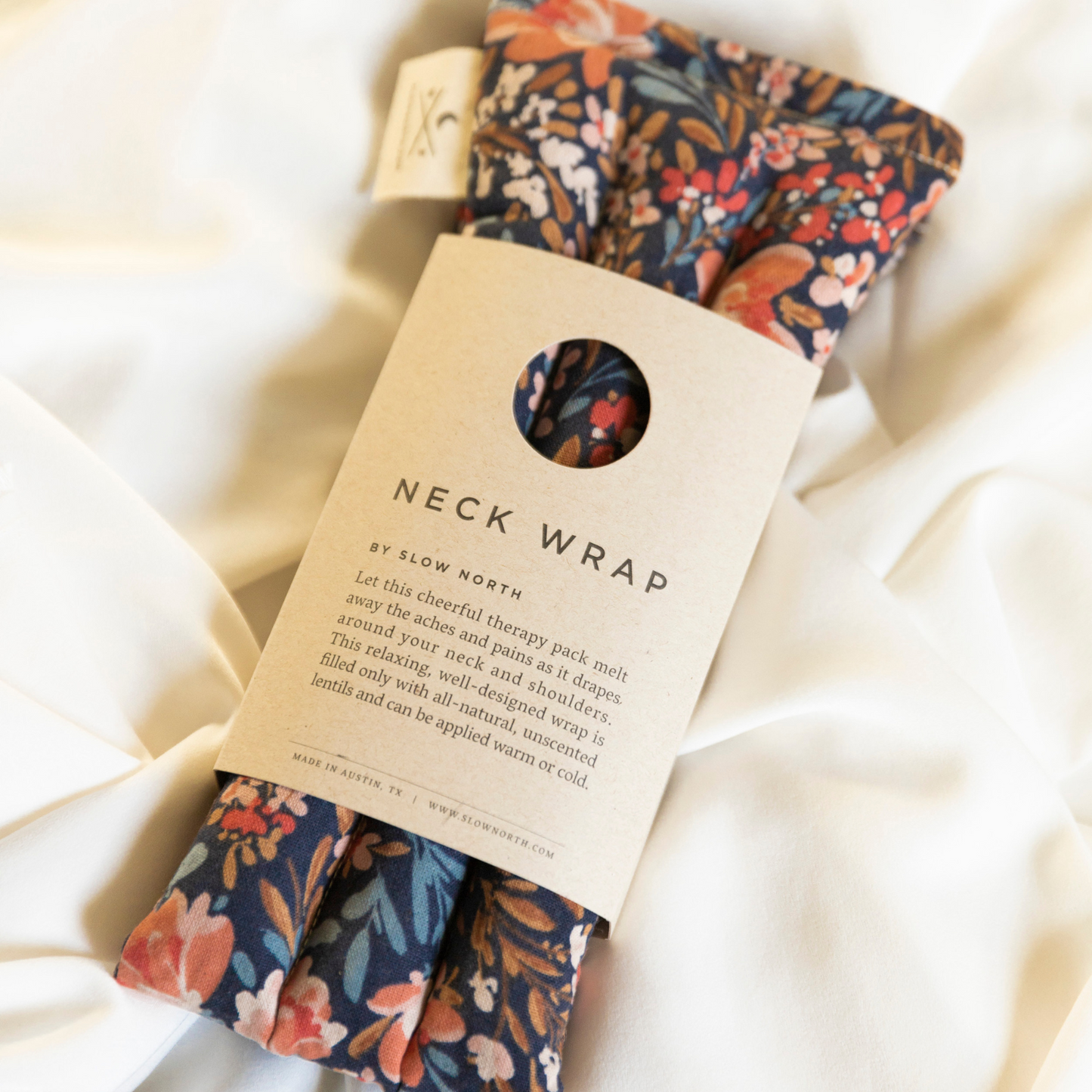Eye Mask + Neck Wrap Bundle - Pom Blossom - Homeland Harvest