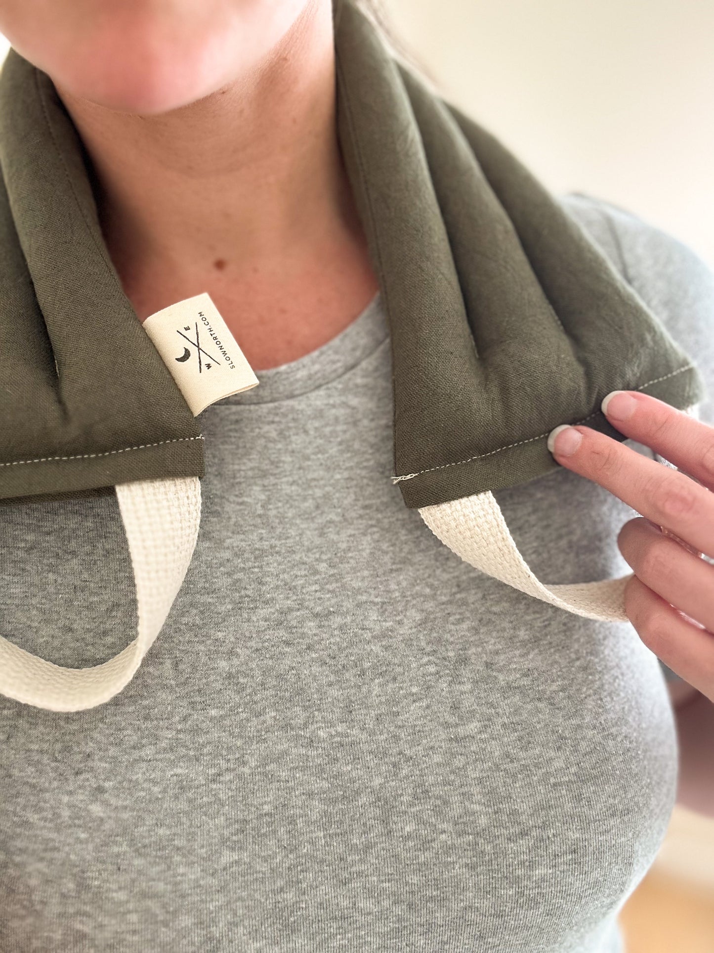 Neck Wrap - Olive - Homeland Harvest