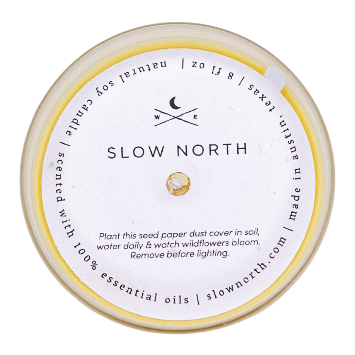 Hello Sunshine - Signature Candle (Grapefruit + Geranium + Lime) - Homeland Harvest