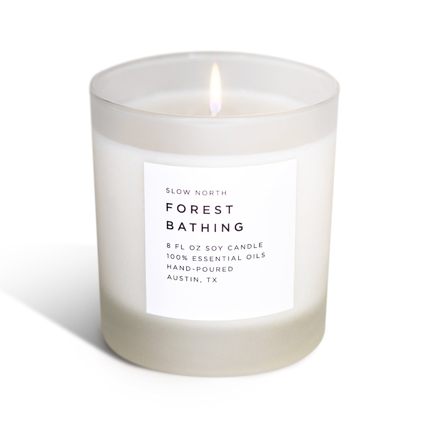 Forest Bathing - Signature Candle (Fir + Pine + Patchouli) - Homeland Harvest