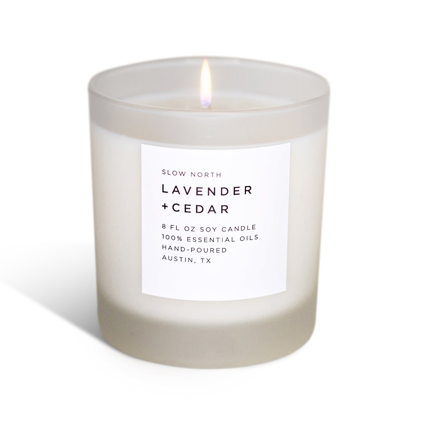 Lavender + Cedar - Signature Candle - Homeland Harvest