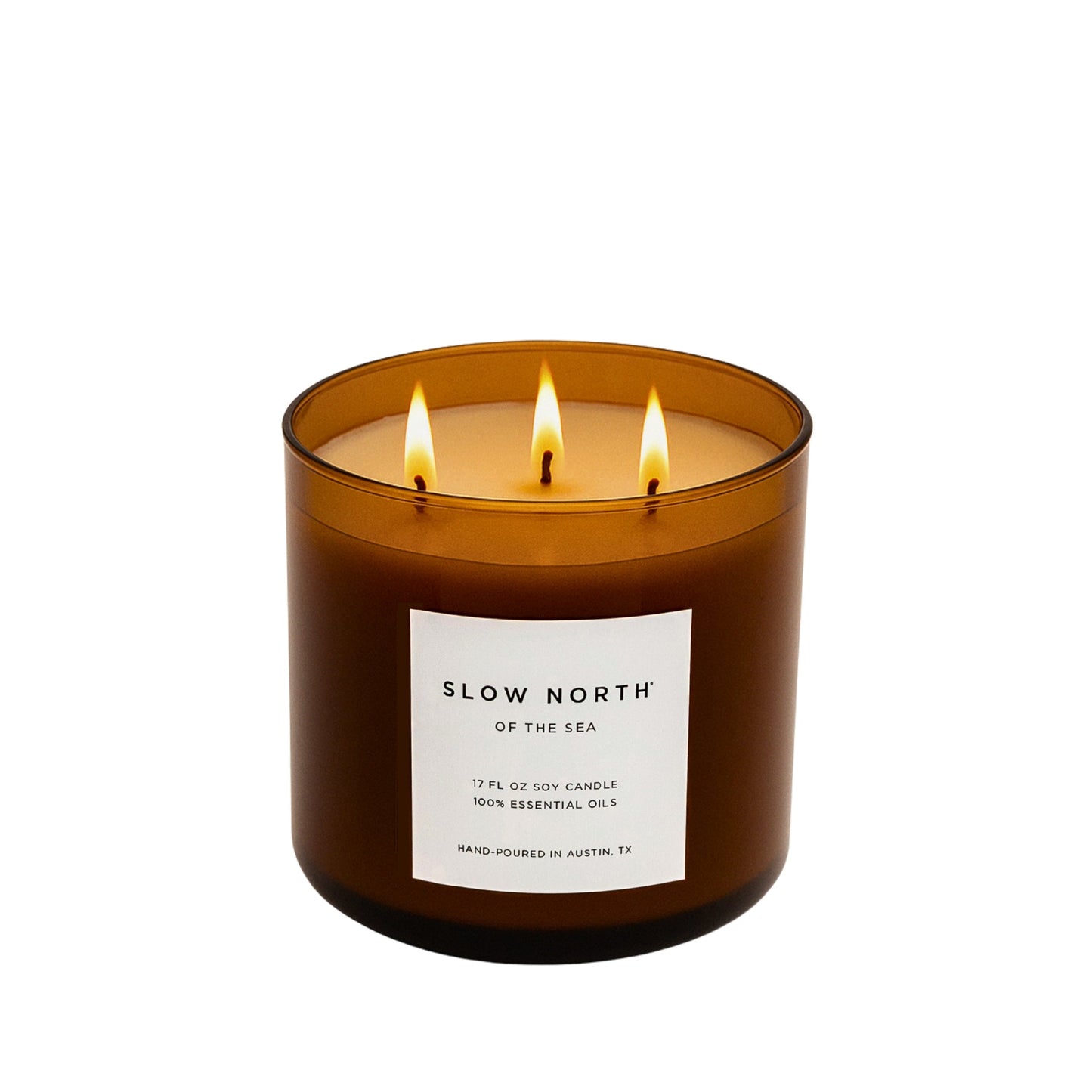 Of The Sea (Eucalyptus + Lavender + Peppermint) - Signature 3-Wick Candle - Homeland Harvest
