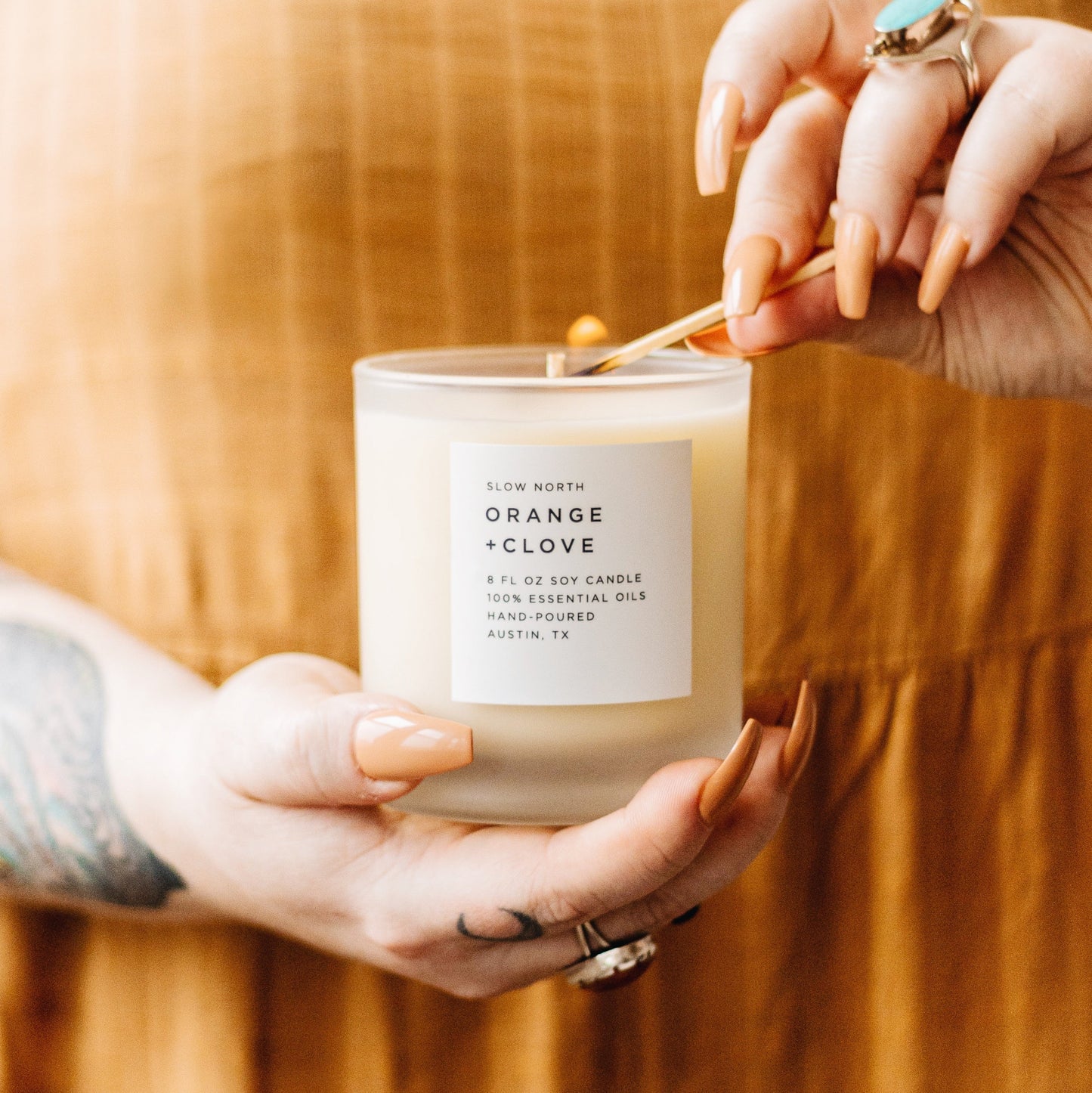 Orange + Clove - Signature Candle - Homeland Harvest