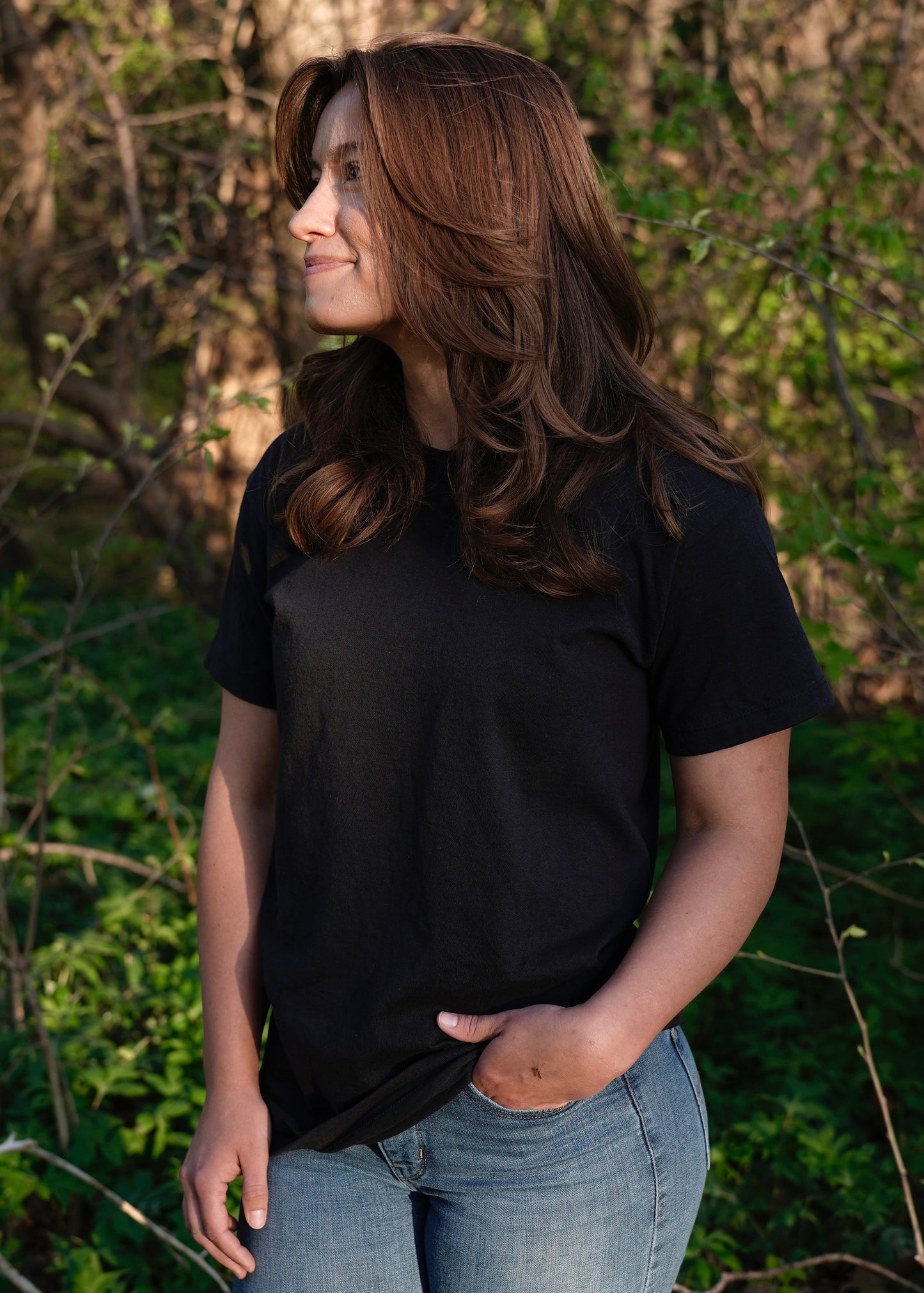 Unisex Organic Cotton Short Sleeve T-Shirt - Black - Homeland Harvest
