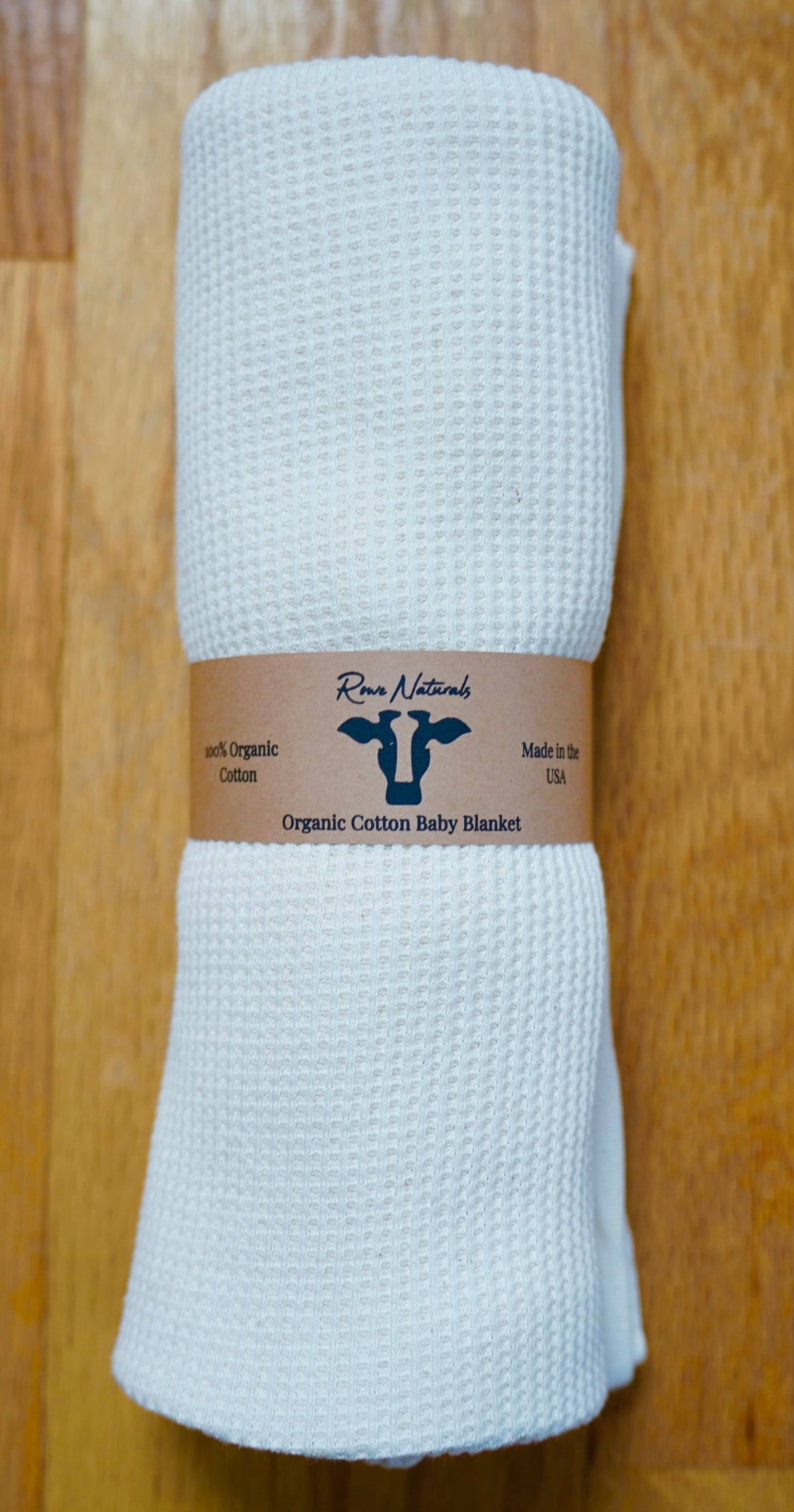 Organic Cotton Baby Blanket - Homeland Harvest