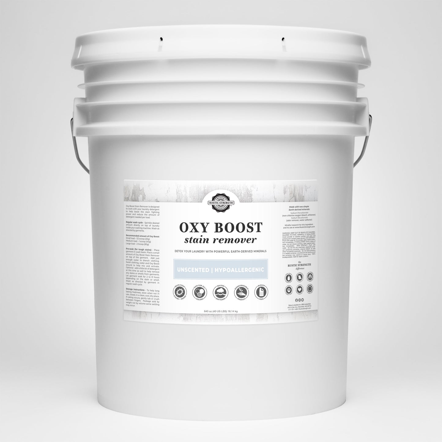 Oxy Boost Stain Remover - Homeland Harvest